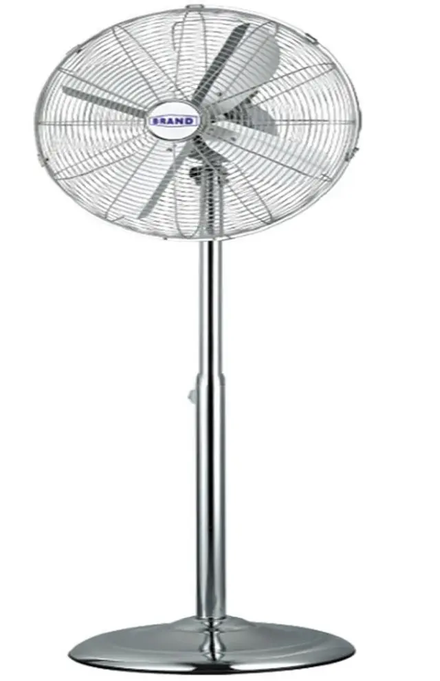 Ανεμιστήρας ορθοστάτη Φ40 χρώμιο 60W, 1,5m