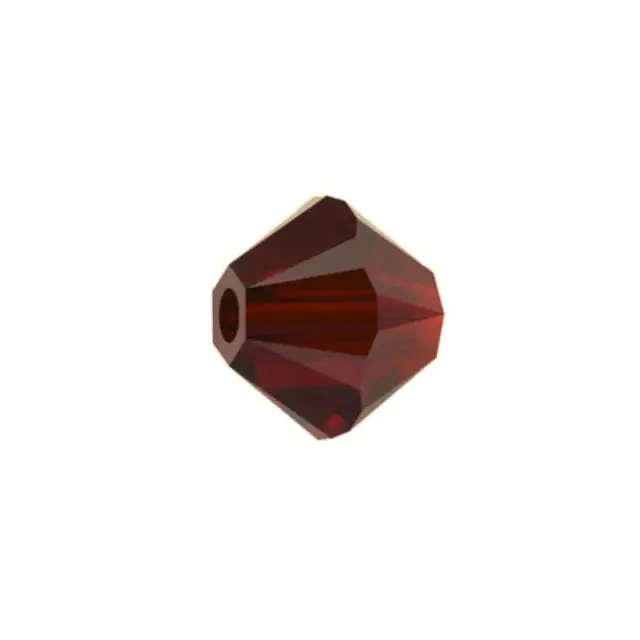 Swarovski 5328 XILION Bicone Siam 8mm - 9τεμ
