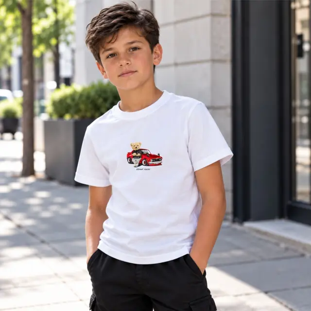 Παιδικό T-shirt Noshame® Λευκό - 162618J - 10Y