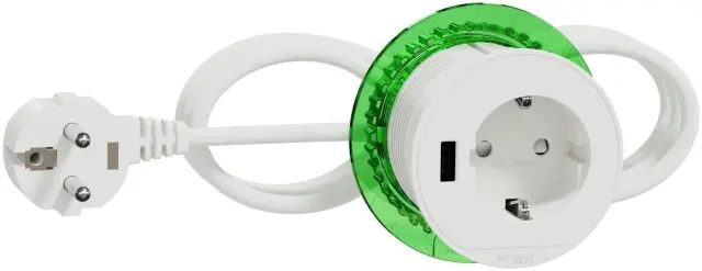 Socket Outlet Unica System+, White